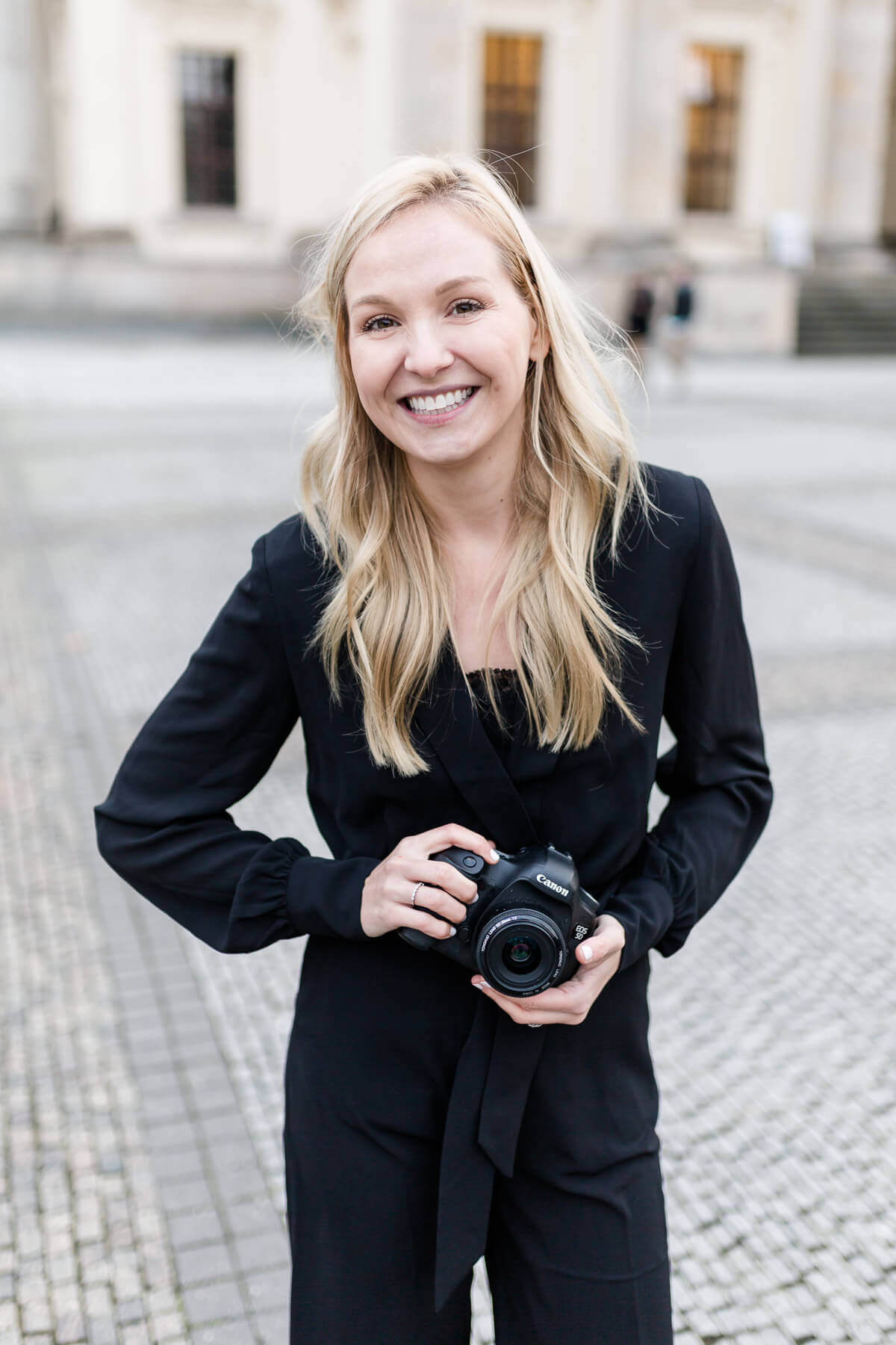 Fotoshooting auf dem Gendarmenmarkt in Berlin, Personal Branding Fotografie