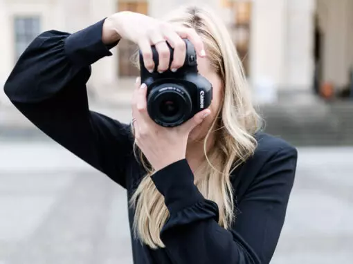 Fotografin in Berlin