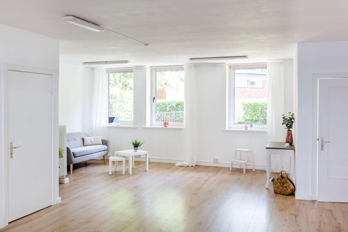 Das Studio DEIN RAUM HAMBURG bietet viel Raum für deine Projekte.